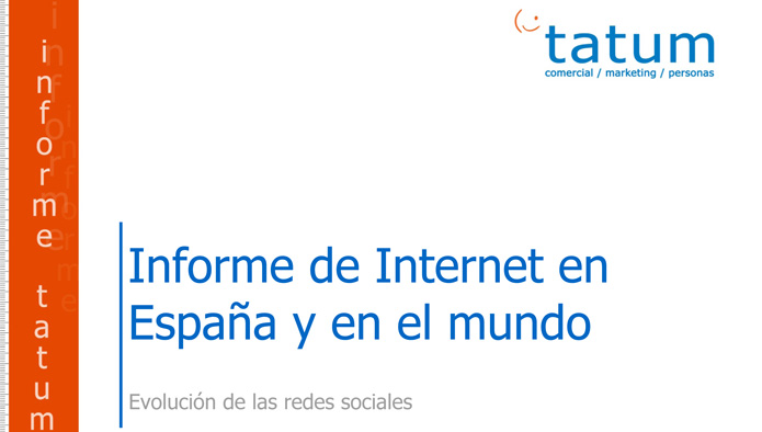 Tatum analiza la evolución de las redes sociales en España y el mundo