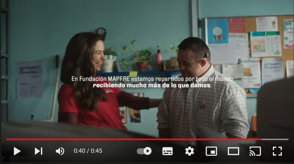 Esta es "La recompensa emocional" de Fundación Mapfre

