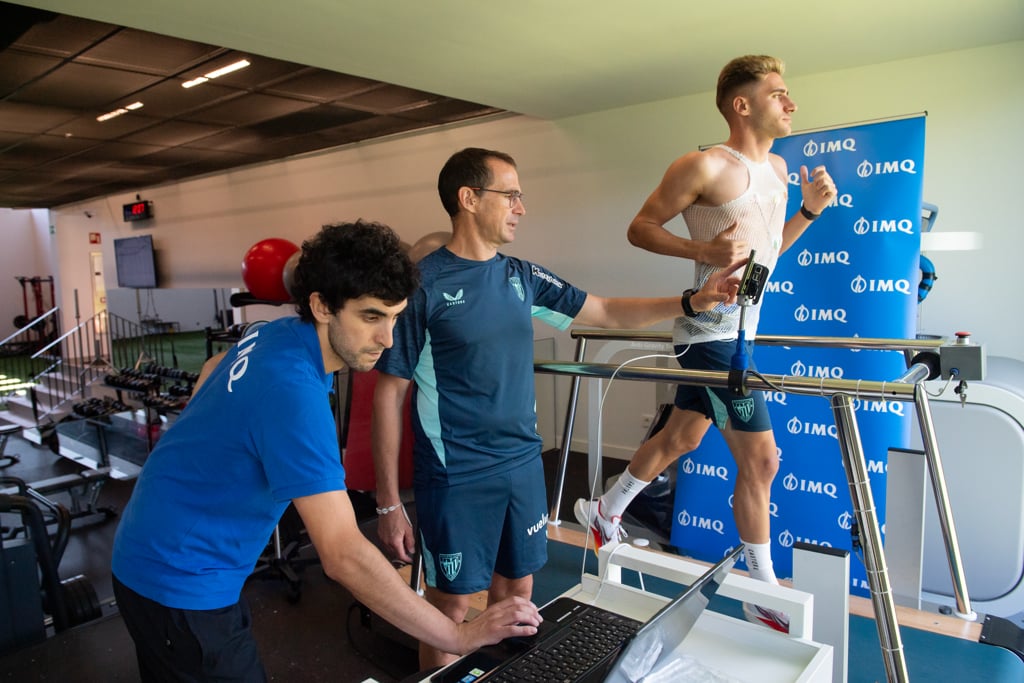 Así se preparan los leones del Athletic: el reconocimiento médico más completo del año con IMQ