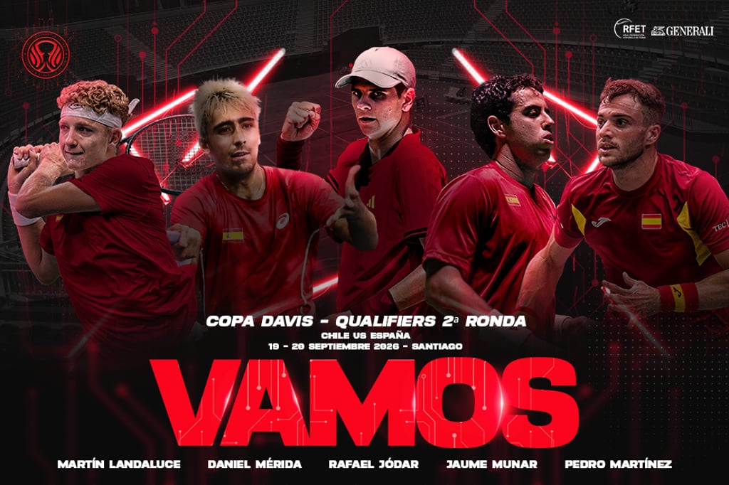 Generali impulsa la nueva Selección Española de Tenis con Jódar y Mérida

