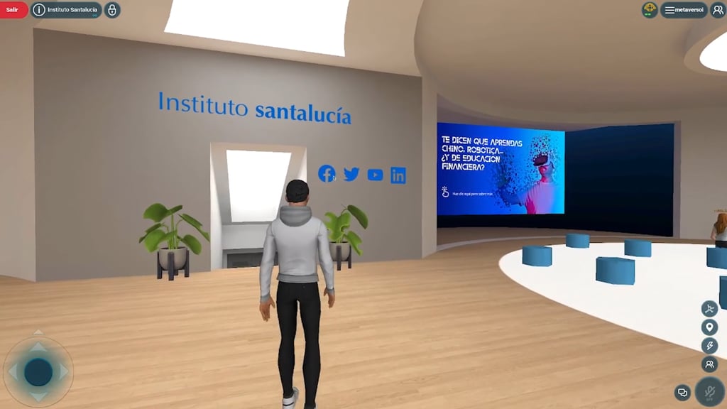 Instituto Santalucía lleva la educación financiera al metaverso

