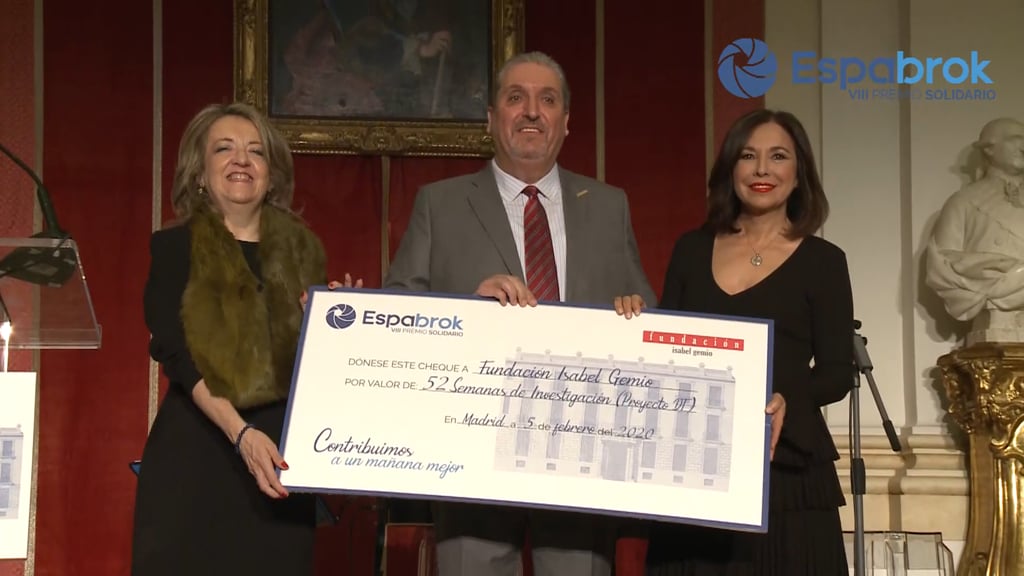 Todo lo que pasó en el VIII Premio Solidario Espabrok está en estos vídeos

