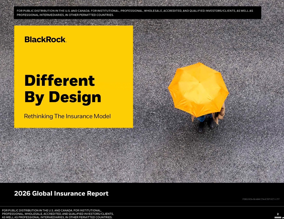 BlackRock: el 76% de las aseguradoras prevé aumentar su inversión en mercados privados